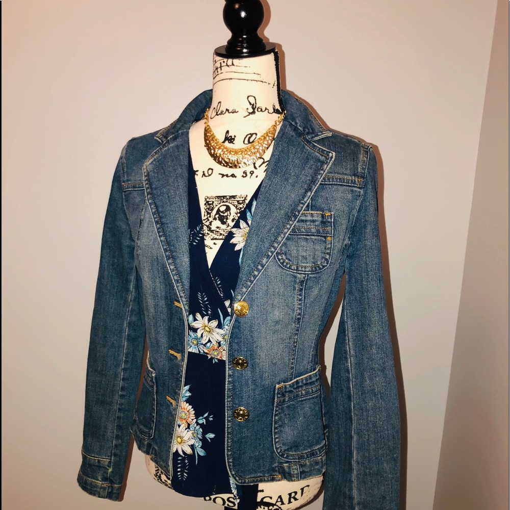 Tommy Hilfiger Denim Jacket size 4 - Picture 3 of 6